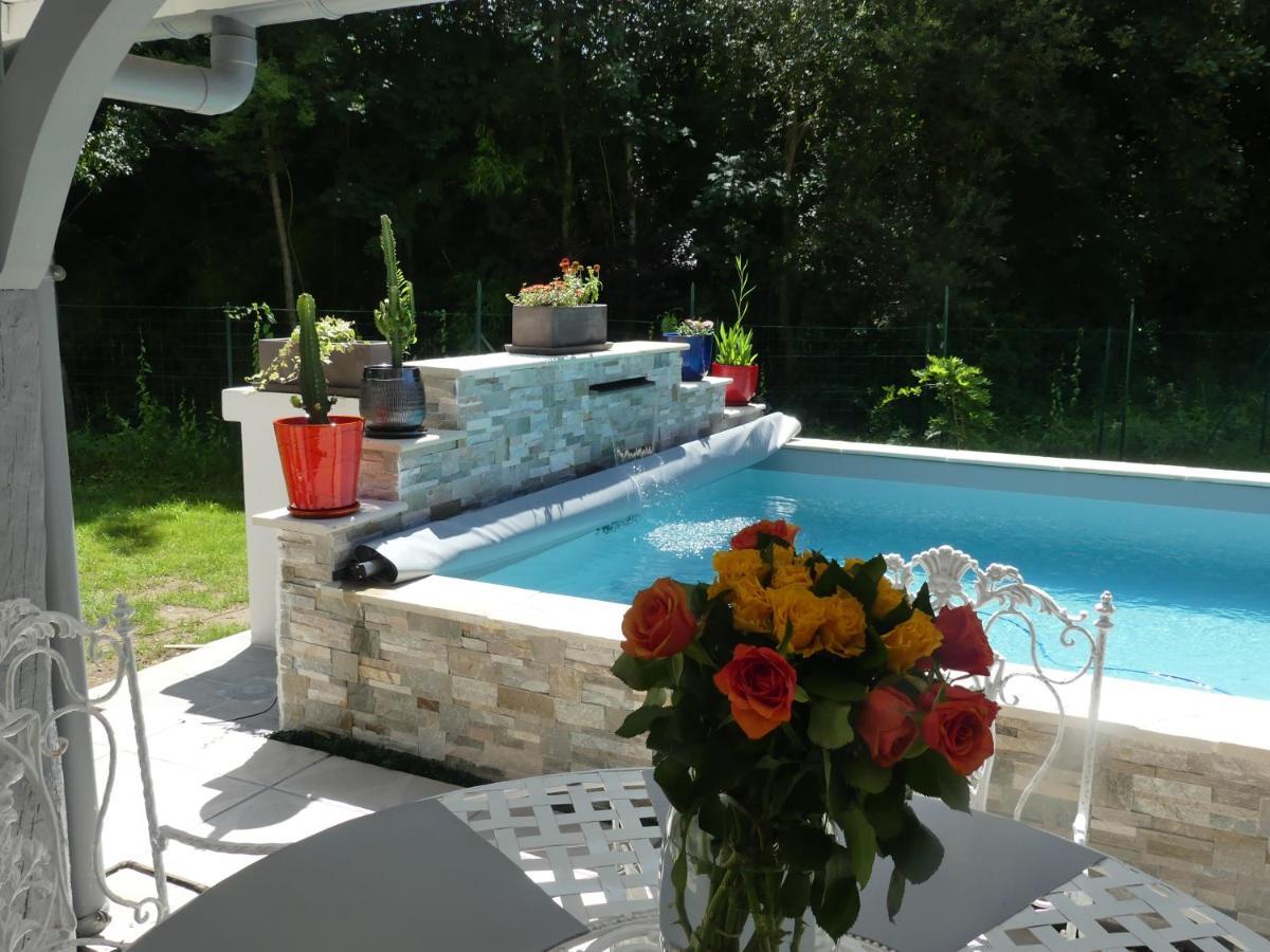 Toki Eder Chez Marisol, Piscine Chauffee, Decoration Soignee Et Ocean A 15 Minutes Entre Bayonne Et Hossegor Villa Saint-Martin-de-Seignanx Luaran gambar